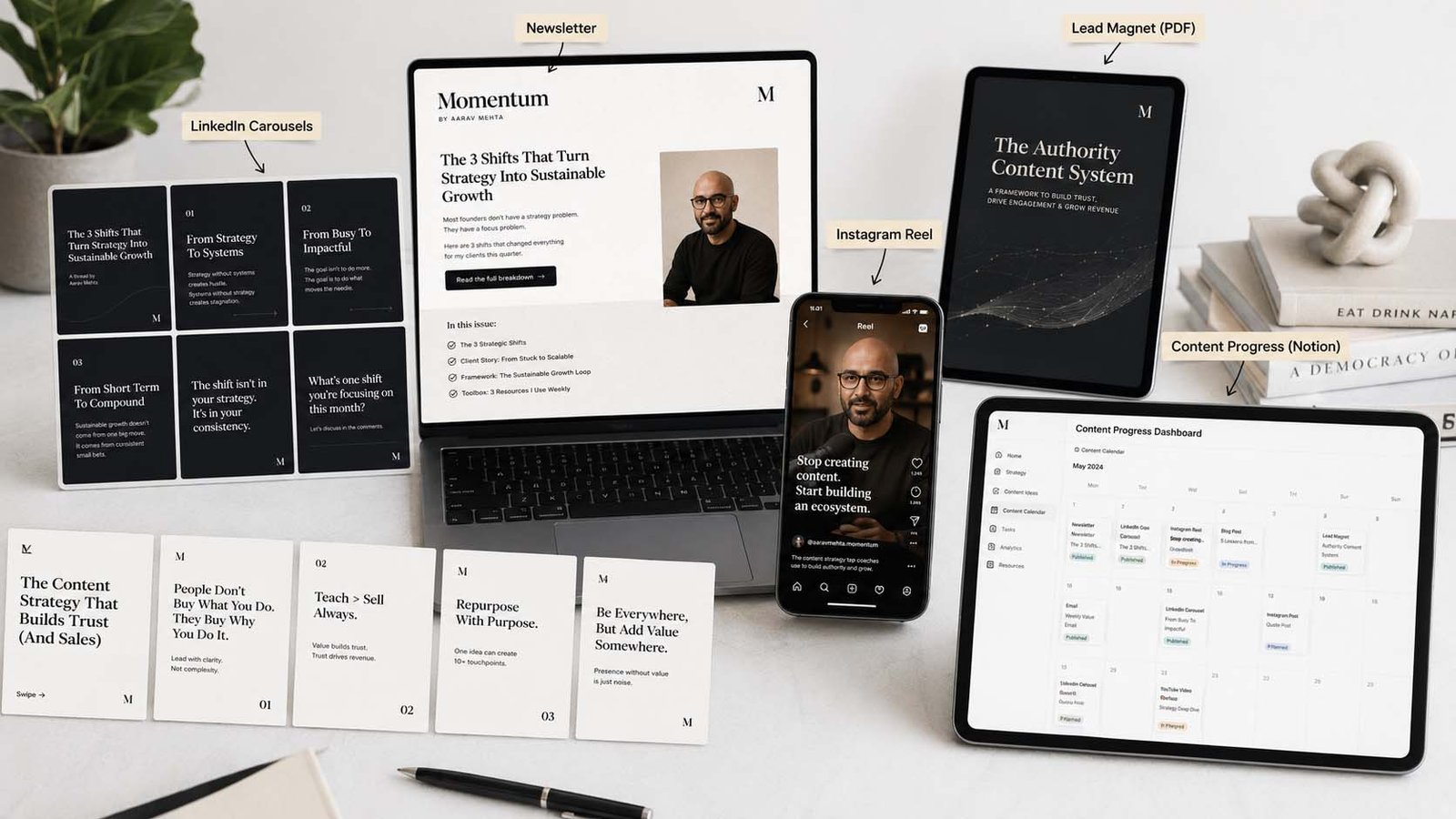 Newsletter design showcase